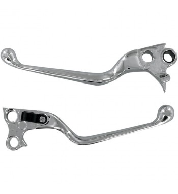 LEVE CONTOUR CROMATE FRENO E FRIZIONE  PER HARLEY DAVIDSON TWIN CAM '99-'15