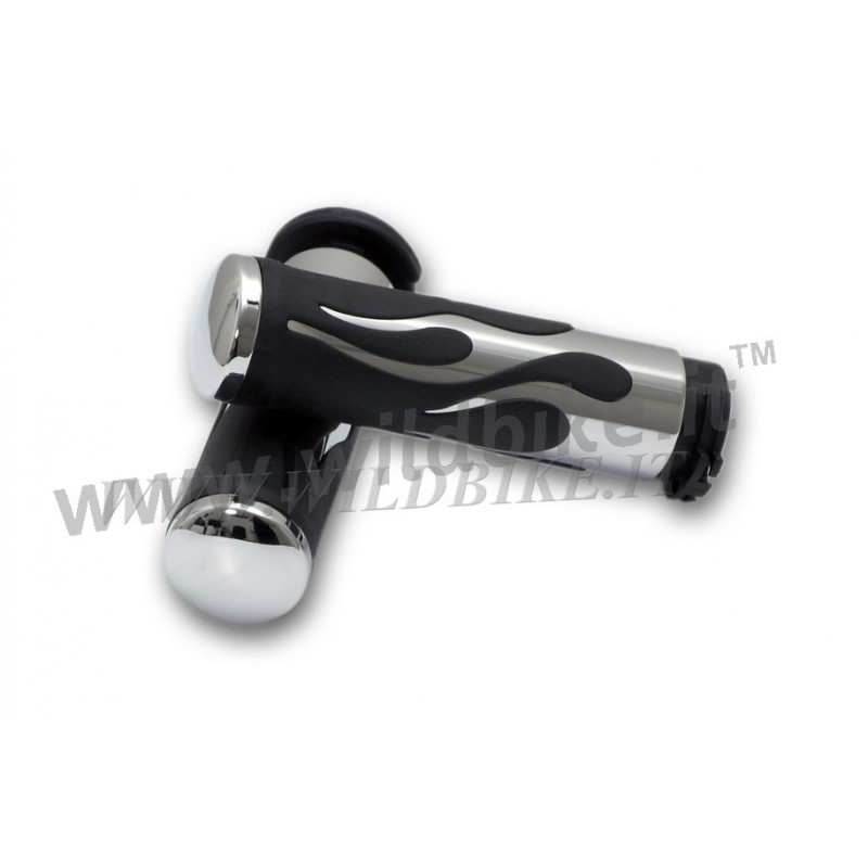GRIFFE ALUMINIUM CHROM FLAMMEN OEM 56518-02 HARLEY DAVIDSON 1986-2021