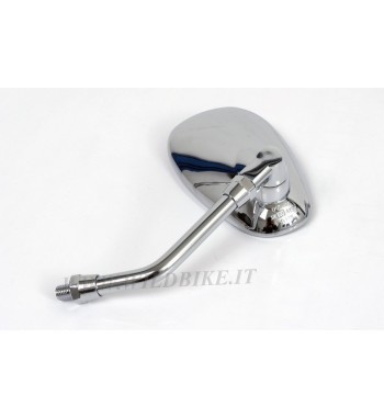SPECCHIETTI AMERICAN OVAL CROMATI PER MOTO CUSTOM