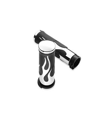 MANOPOLE CROMATE FLAME PER HARLEY DAVIDSON