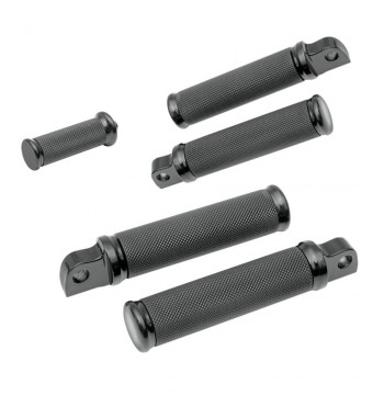 KIT COMPLET  REPOSE-PIEDS HOTOP NOIRS POUR HARLEY DAVIDSON