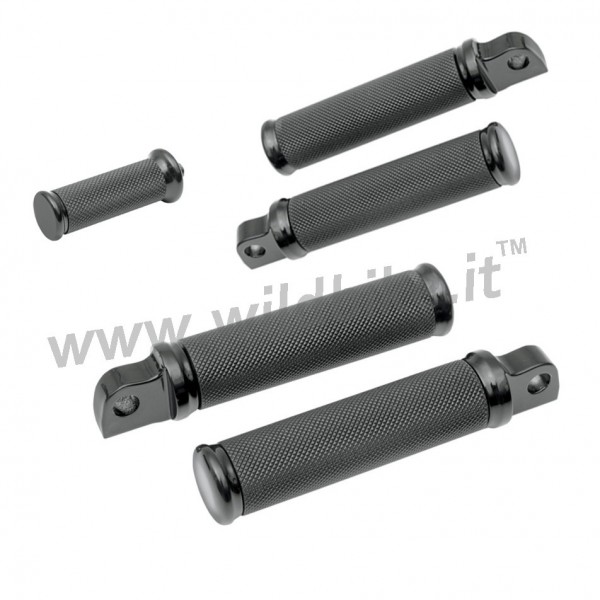 KIT COMPLET  REPOSE-PIEDS HOTOP NOIRS POUR HARLEY DAVIDSON