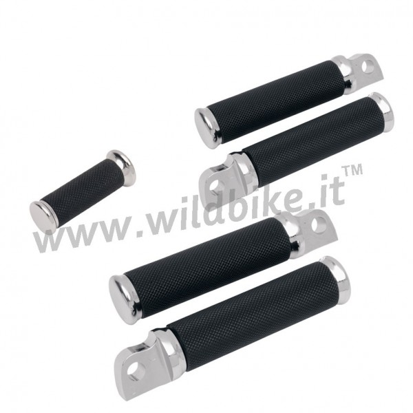 KIT COMPLET  REPOSE-PIEDS HOTOP CHROME POUR HARLEY DAVIDSON