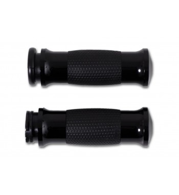 POIGNÉES AVON GEL 3-RING NOIR POUR HARLEY DAVIDSON MOTO