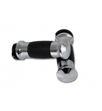 GRIPS AVON GEL 3-RING CHROME FOR HARLEY DAVIDSON MOTORCYCLE