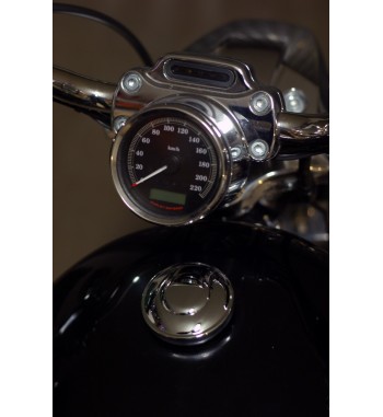 TAPPO DA SERBATOIO CROMATO CON CHIAVI HARLEY DAVIDSON XL SPORTSTER 1996-2022