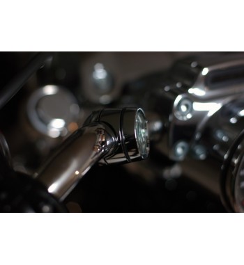 UHR UNITECH Stahl Aluminium für Lenker 22/25 MM. CUSTOM BIKE UND HARLEY 