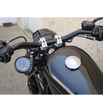 TACHO Versatzhalter SCHWARZE JOKER M. MIT LED FUR HARLEY DAVIDSON XL SPORTSTER '95-'13