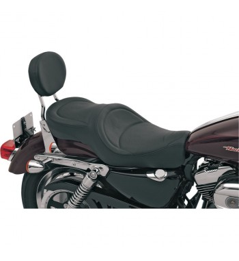 SELLE WIDE LOW PROFILE STITCH POUR HARLEY DAVIDSON XL SPORTSTER