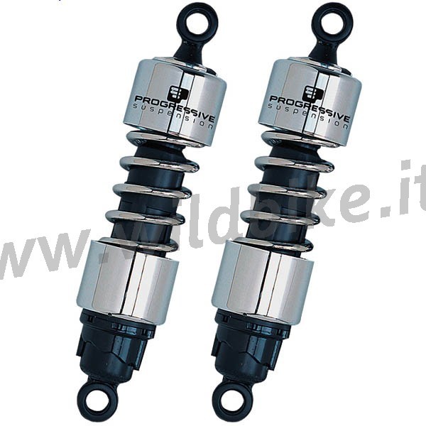 STOSSDÄMPFER PROGRESSIVE 412 SERIES CHROM 11" HEAVY DUTY HARLEY DAVIDSON FXD DYNA '91-'14