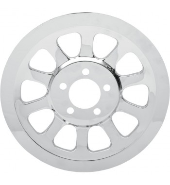 COPRI PULEGGIA CROMATO OEM 37756-07 PER HARLEY DAVIDSON FXD DYNA 2007-17
