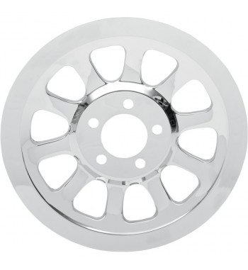 CHROME PULLEY COVER HARLEY DAVIDSON FXS FLST SOFTAIL 2007-2017