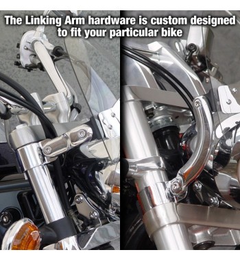 WINDSCHUTZSCHEIBE MINI FLYSCREEN CLEAR HARLEY DAVIDSON XL SPORTSTER IRON NIGHTSTER