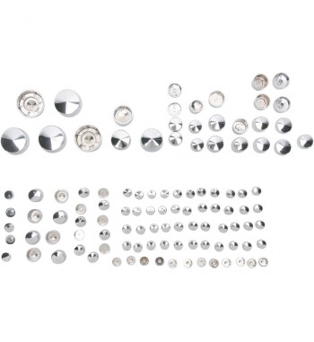 BOLT COVER KITS DE LUXE CHROME HARLEY DAVIDSON XL SPORTSTER '04-'17