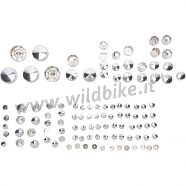 BOLT COVER KITS DE LUXE CHROME HARLEY DAVIDSON XL SPORTSTER '04-'17