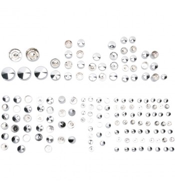 BOLT COVER KITS DE LUXE CHROME HARLEY DAVIDSON FXD DYNA '06-'17