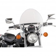 Universal windshield for custom motorcycle