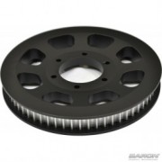 Transmission sprockets and pulleys
