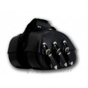 Sacoches en cuir moto custom & accessoires