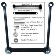 Universal saddlebags support